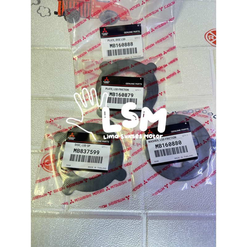 PLAT DISC LSD GARDAN BELAKANG TRITON L200 WASHER LSD TRITON L200 KAMPAS GIGI GARDAN BELAKANG TRITON 