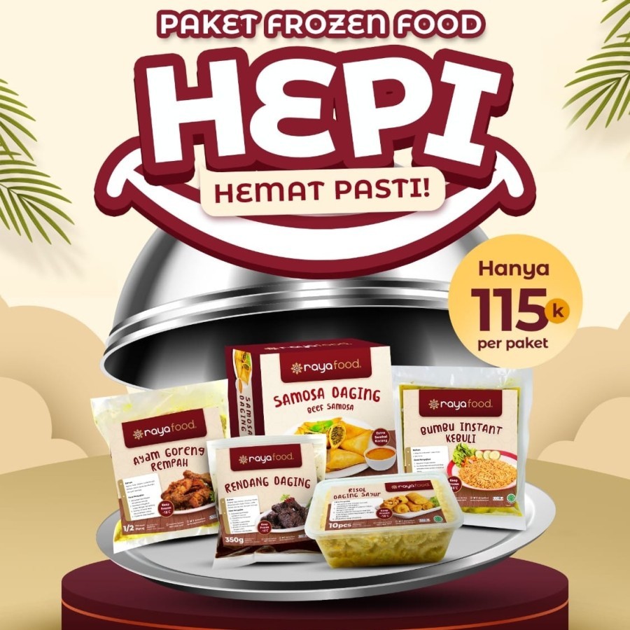 

Paket hepi (hemat pasti) frozen Rayafood
