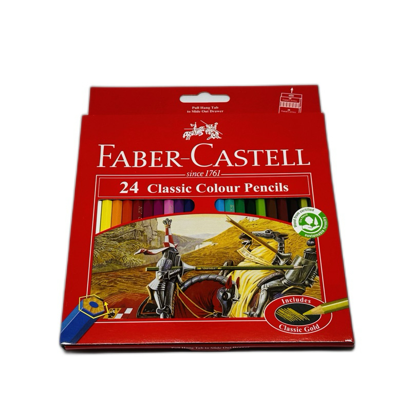 

Pensil Warna Faber Castell 24 Warna