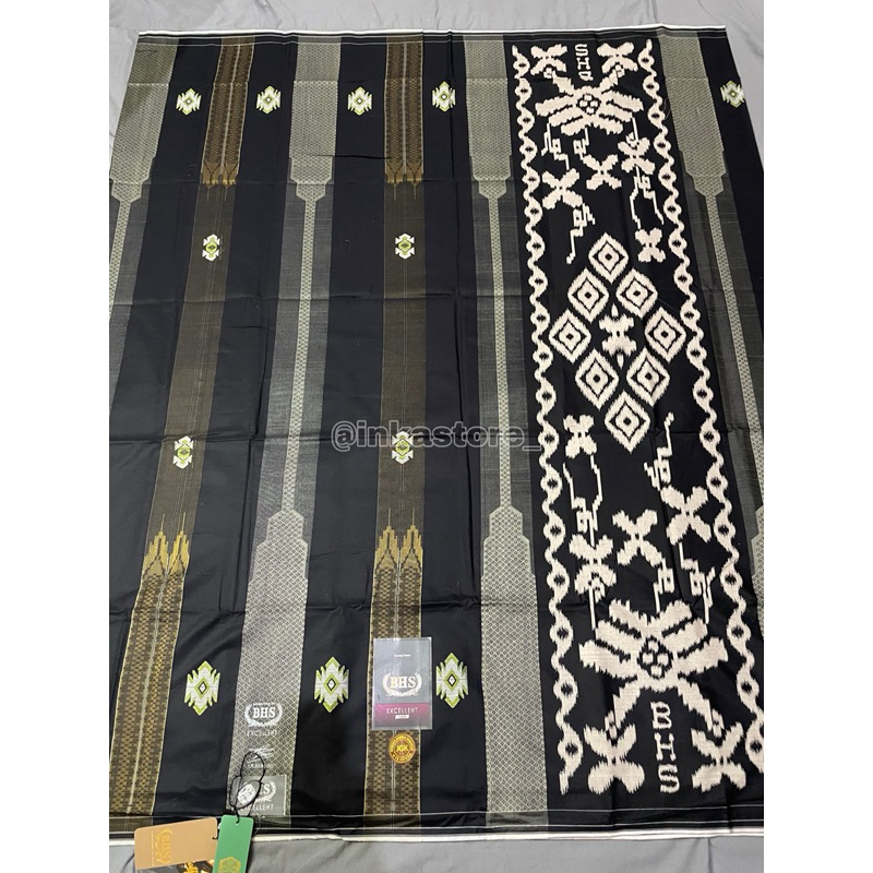 Sarung BHS Excellent Silver Motif JGK Ber-TTD lawas