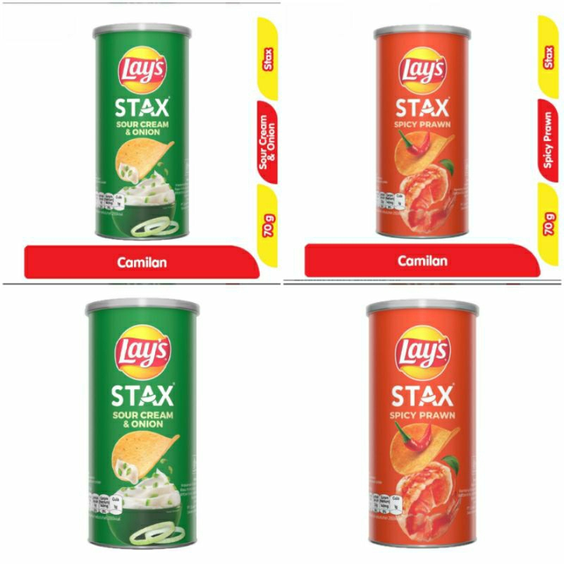 

Lay's Stax Keripik Kentang 70g