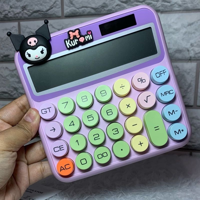 

Kalkulator / Kalkulator Jumbo / Kalkulator Motif Sanrio / Kalkulator Warna Warni