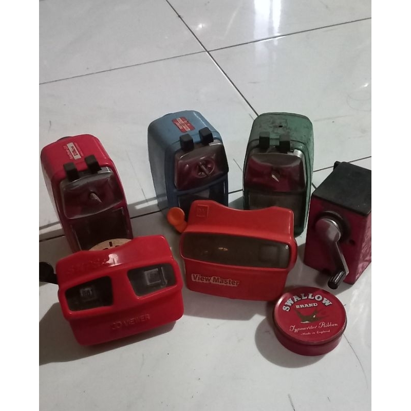 View Master dan rautan lawas vintage