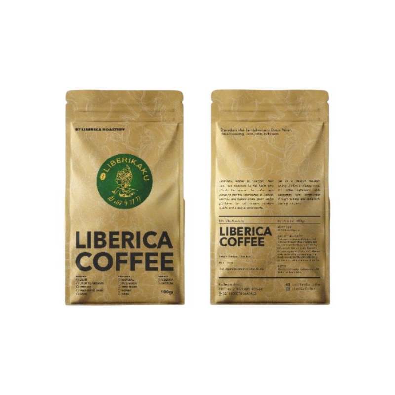 

250gram Kopi Liberika Natural (Roastbeans/Biji Matang)
