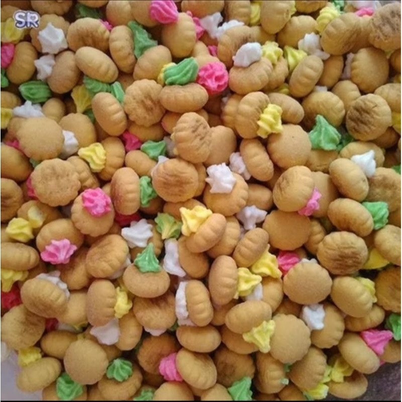 

Biskuit Gem Bunga/Gem rose/Gem kembang kecil