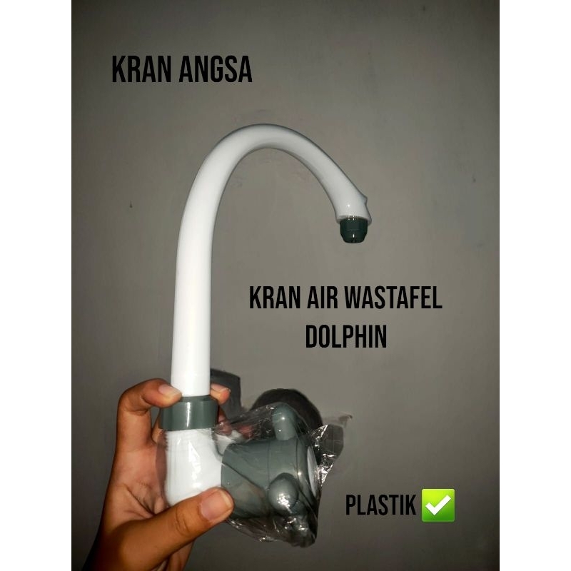 KRAN AIR DOLPHIN ANGSA PLASTIK