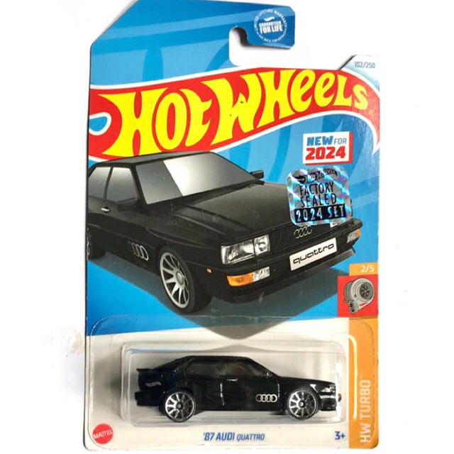 HOT WHEELS - 87 AUDI QUATTRO FS
