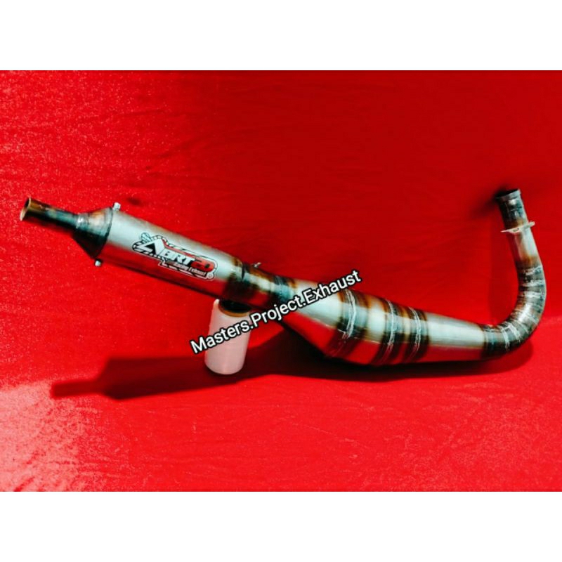 Knalpot Kolong Telo Kompetisi Harian RX king RXk RXs Rx100 3v3 Abrt20