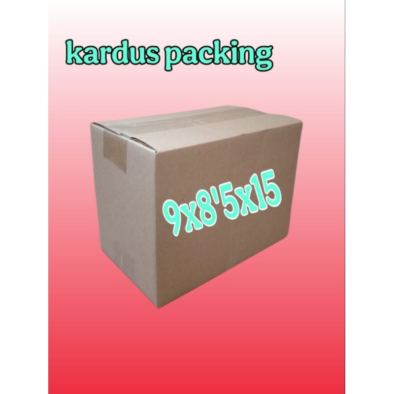 

kardus packing UK 9x8'5x15 kardus kecil kardus besar