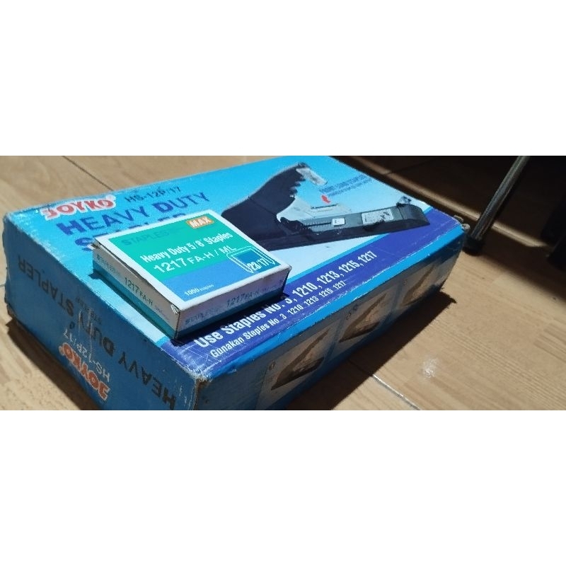 

Joyko HS-12P/17 HEAVY DUTY STAPLES (GRATIS ISI STAPLES MAX 1217 FA-H/ML