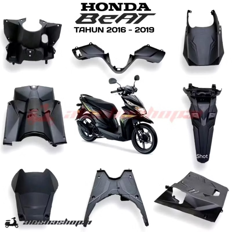 Cover full set body kasar beat eco esp beat street tahun 2016-2019