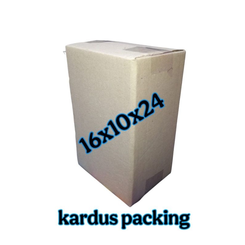 

kardus packing UK 16x10x24 kardus kecil kardus besar