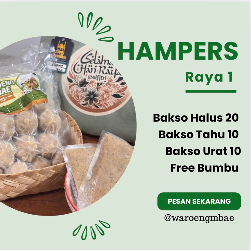

Hampers Raya1 ( hampers paket hadiah lebaran )