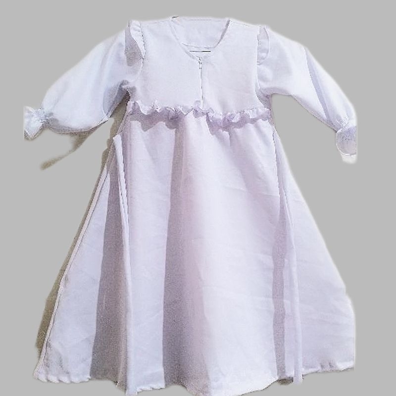 Gamis muslimah gamis syari anak syabilla"putih/bersih"gamis/ manasik.set/kaple/ibu&anak