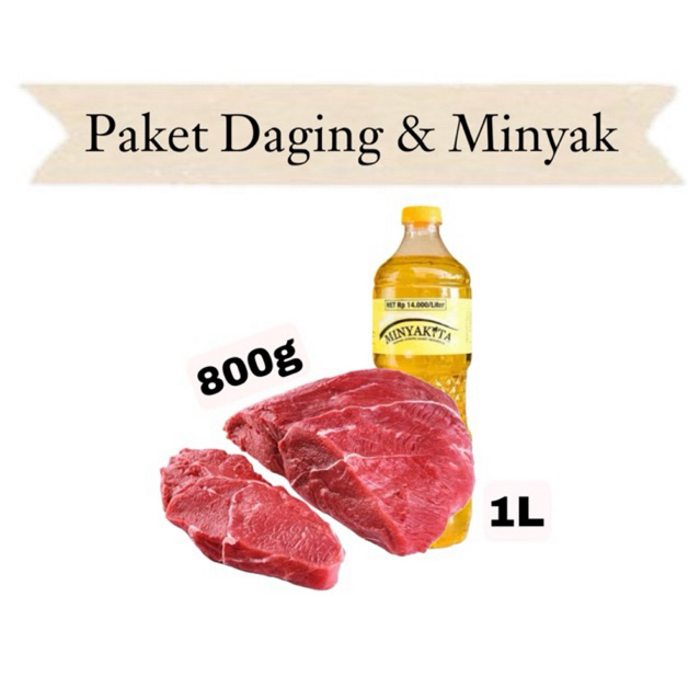 

Paket Bundling Daging Minyak Hemat Halal