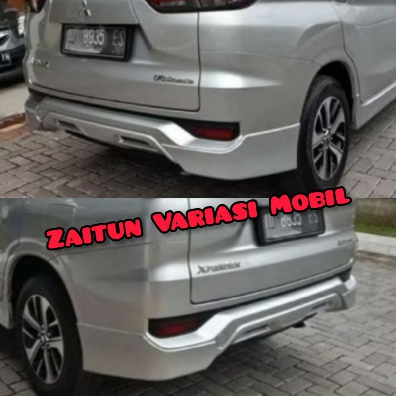 bodykit belakang xpander ultimate / sport / exceed / gls epoxy