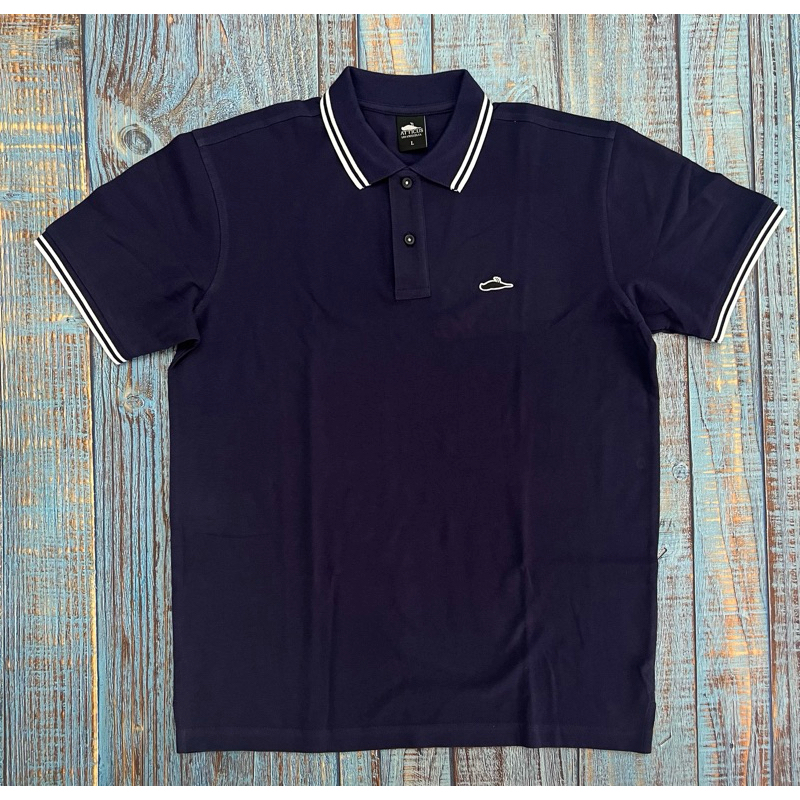 Polo Atticus - Classic Tipped Polo Navy Official Merchandise