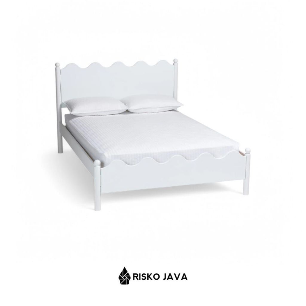 Dipan Kayu Jati / Ranjang Dipan Minimalis Duco / Rangka Dipan Tempat Tidur | SILLA