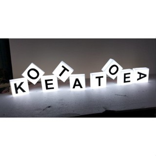 Neon Box Akrilik LED Minimalis Lampu Custom