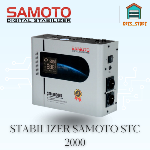 SAMOTO Stabilizer Triac Control STC-2000/2000VA - SAMOTO STC 2000
