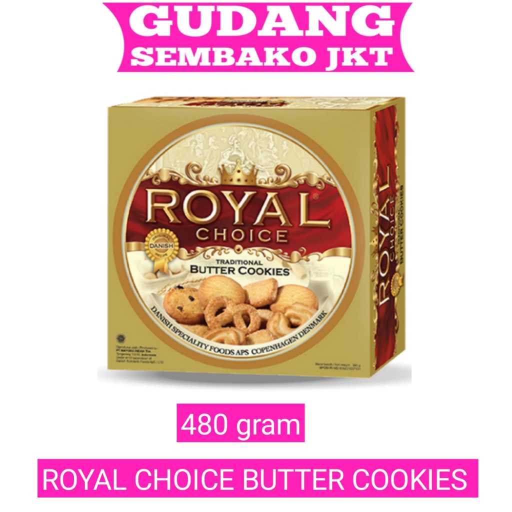 

biskuit royal choice butter cookies 480 gram