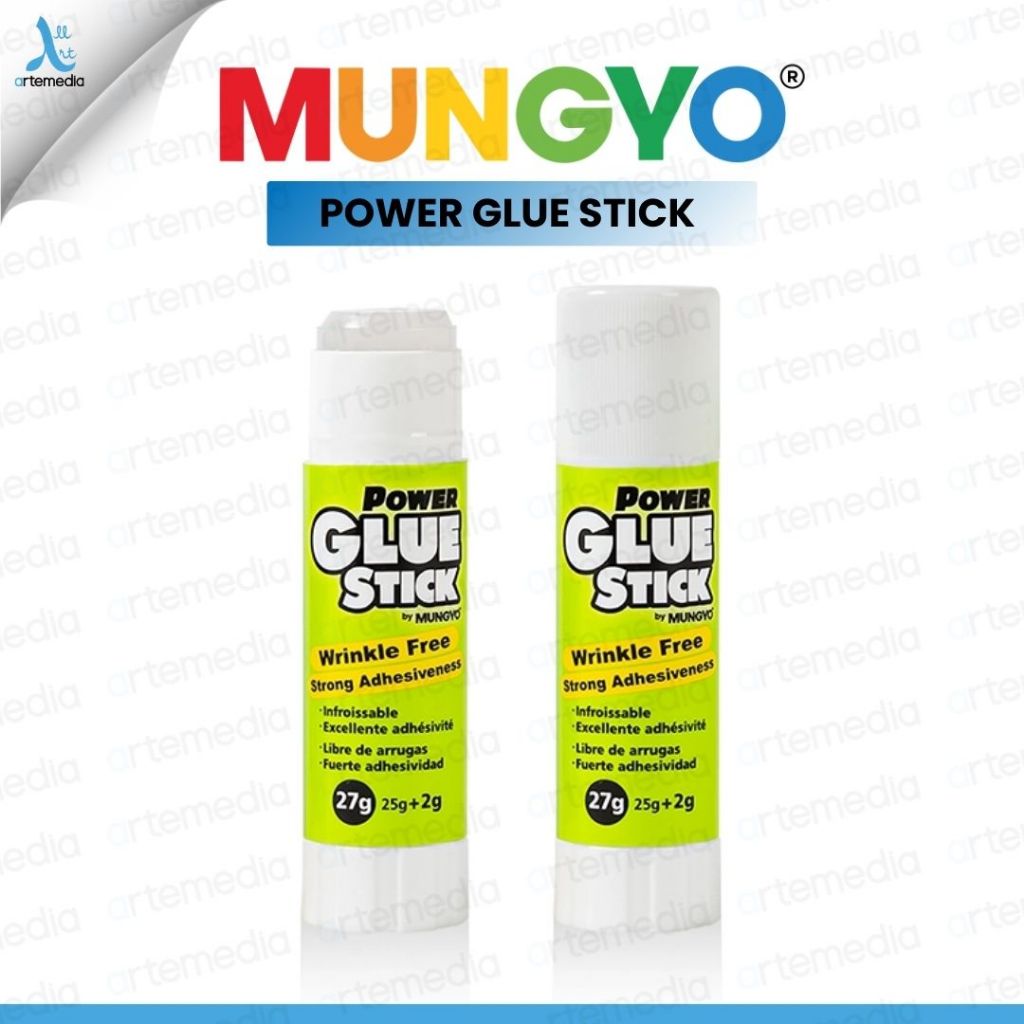 

MUNGYO Wrinkle Free Glue Stick 25g Lem Stick Tanpa Kerut