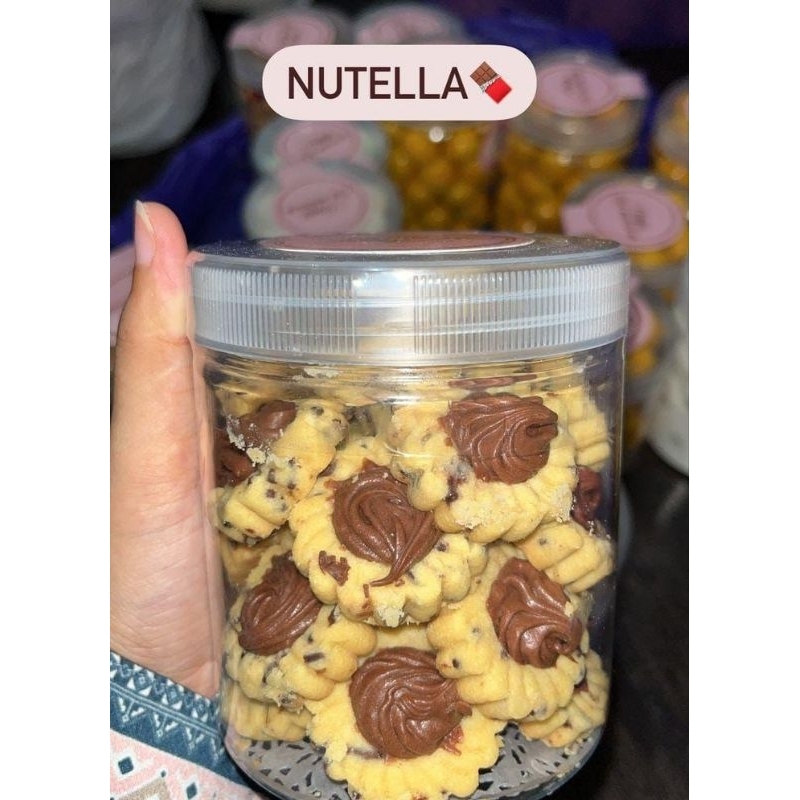 

kue kering semprit nutella