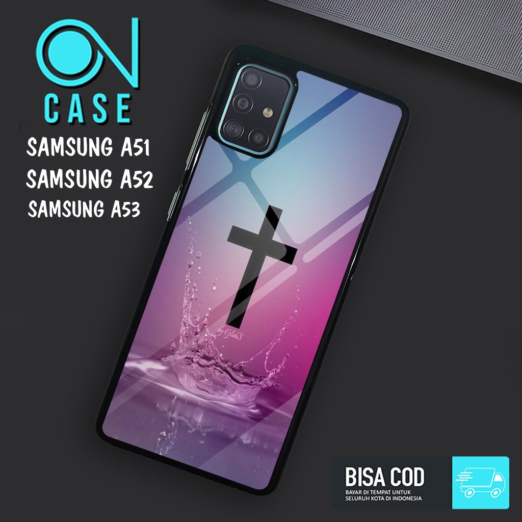 Case Samsung A51 mistercase11 [ salib ] Case Hp Glossy Casing Hardcase Softcase Bisa cod