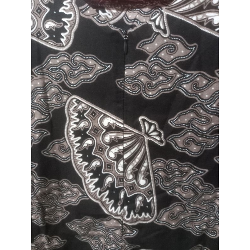 Dress Midi Tunik Batik