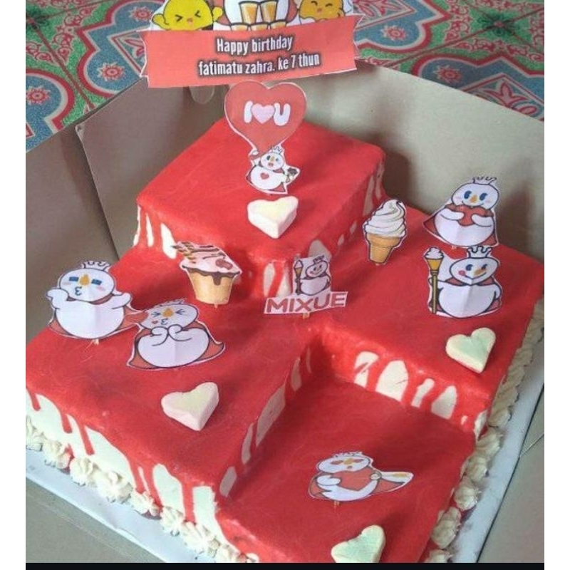 

kue ulang tahun mixue