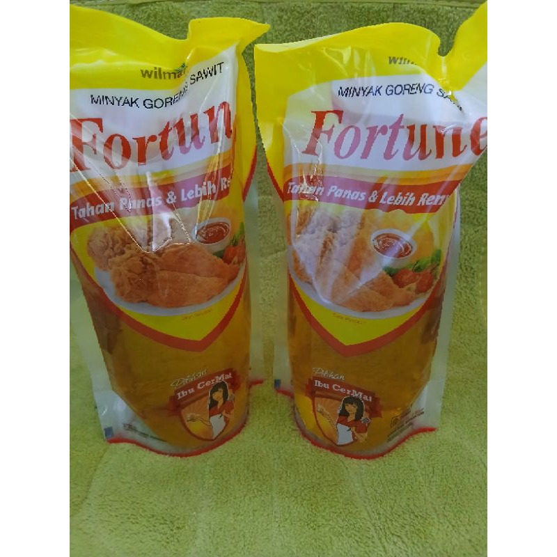 

Minyak goreng Fortune kemasan 1liter minyak goreng murah