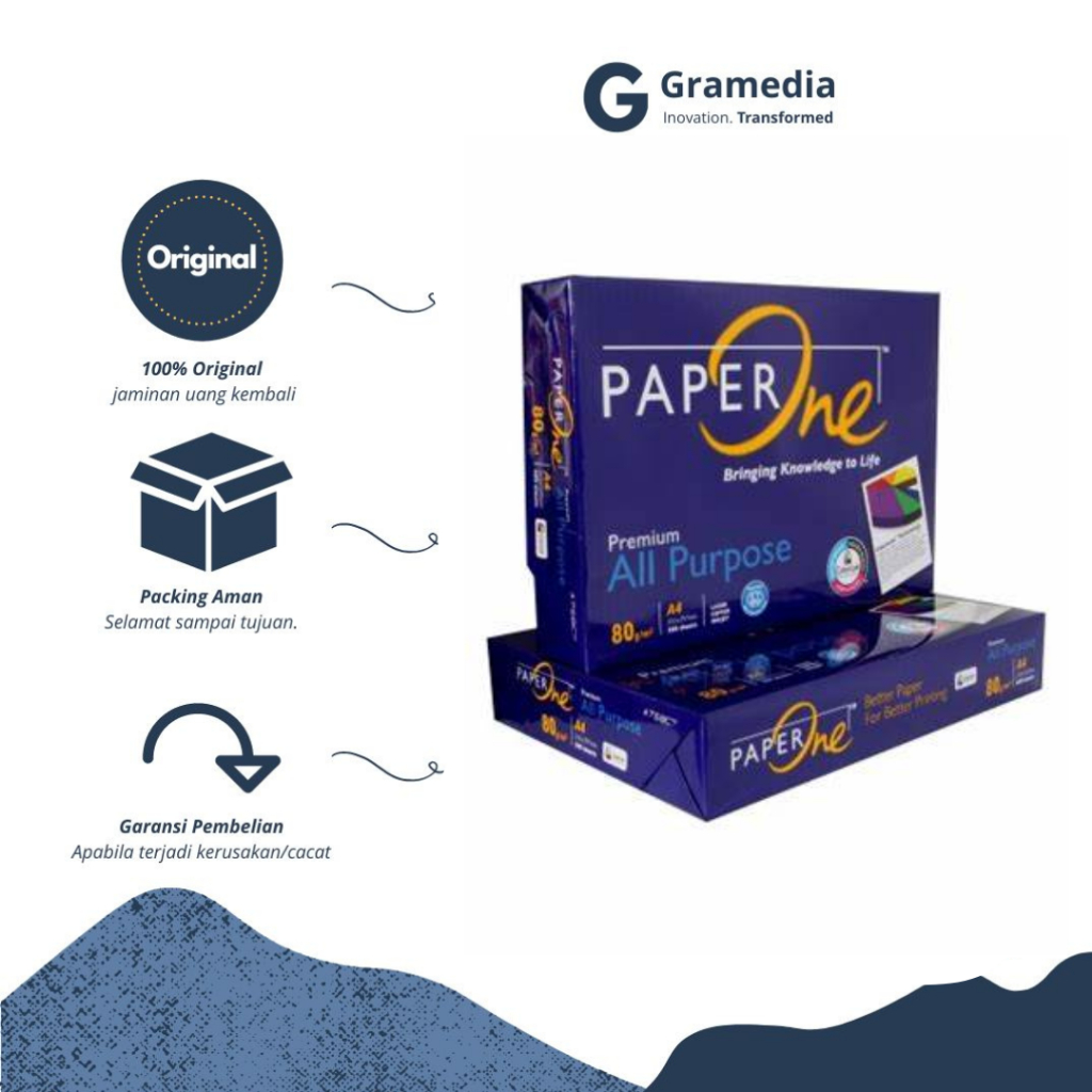 

*Hot Item* Paper One Fc 80 Gr A4