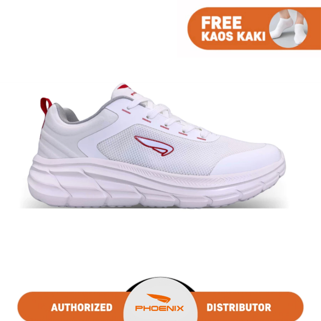 Phoenix Welton Sepatu Running Pria - White