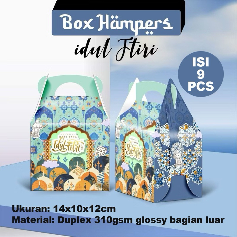 

BOX HAMPERS IDUL FITRI / GABLE BOX / BOX PARCEL IDUL FITRI MURAH