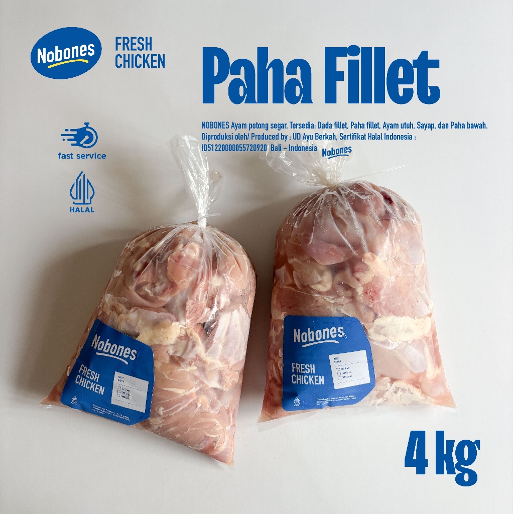 

Paha Ayam Fillet 4kg
