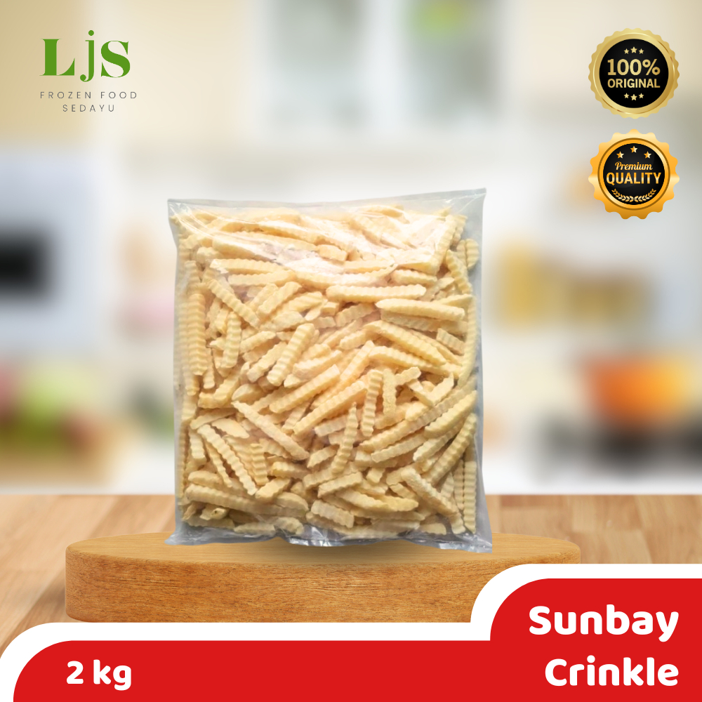 

Sunbay Crinkle 2kg I Kentang Goreng