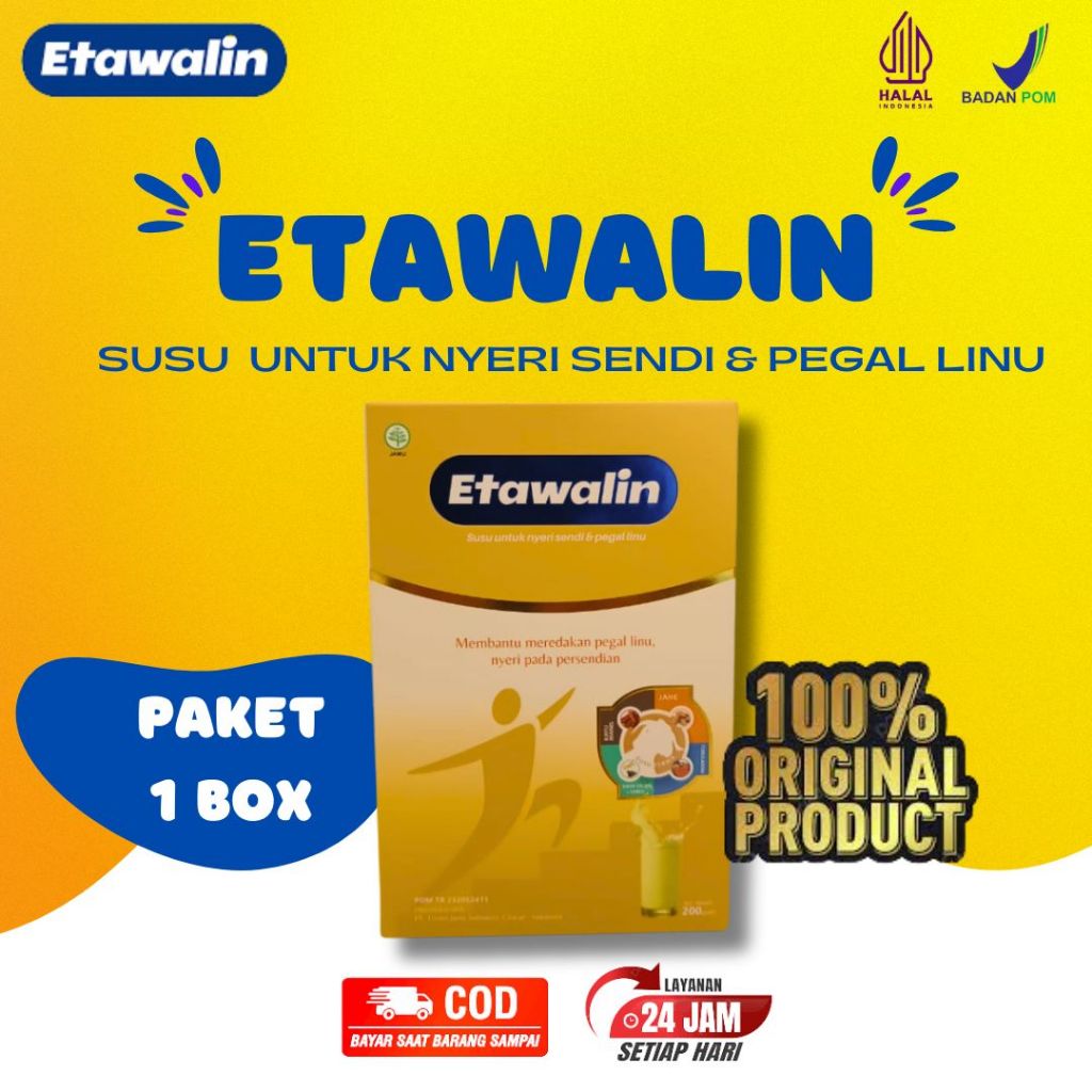 

Etawalin - Susu untuk nyeri sendi & pegal linu