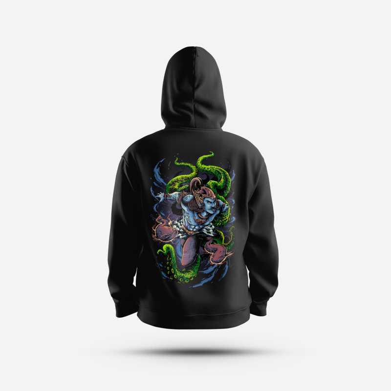 HOODIE CULTURE HERO ANTASENA Wayang Jawa Pria Budaya Garang Timeless Fleece Authentic Kaos Distro