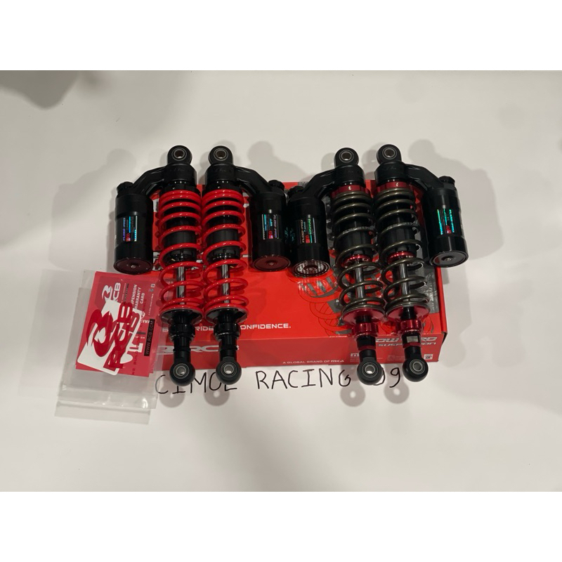 shock rcb flow pro 335mm bebek universal original shock racing boy rx king tiger double klik rcb