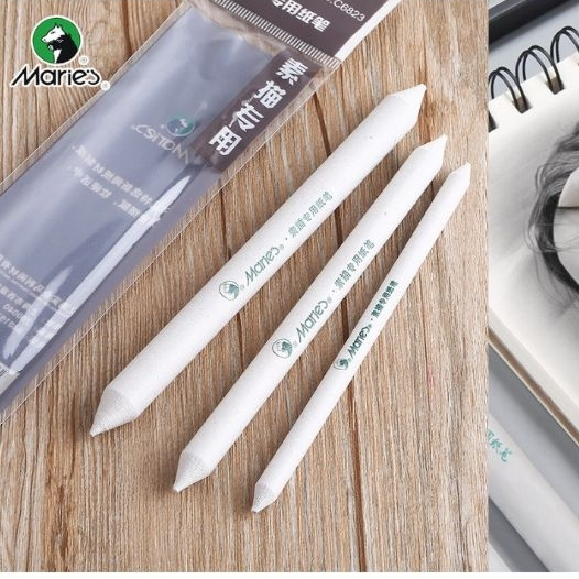 

MARIES SKETCH PAPER PENCIL / PAPER STUMP C6823 (3PCS/SET)