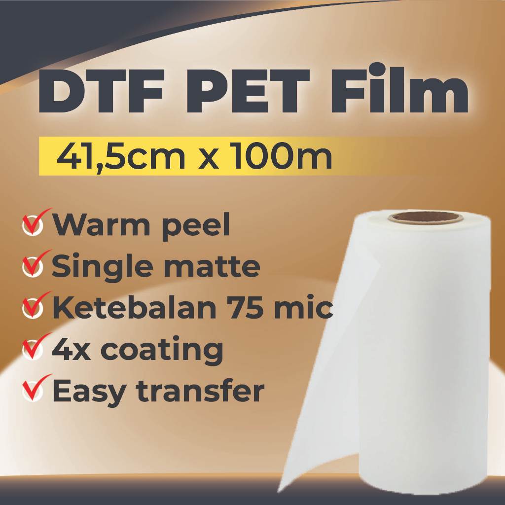 

DTF PET FILM uk 41,5cm x 100m