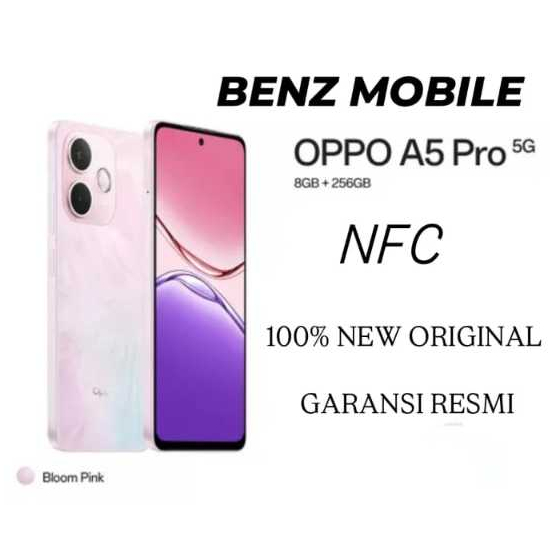 OPPO A5 Pro 5G NFC 8/256GB (8+256GB)  New Garansi Resmi