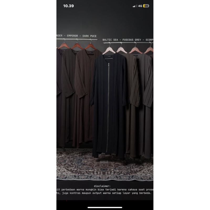 leyana dress FK plus Khimar bandana nonpad zaysaku