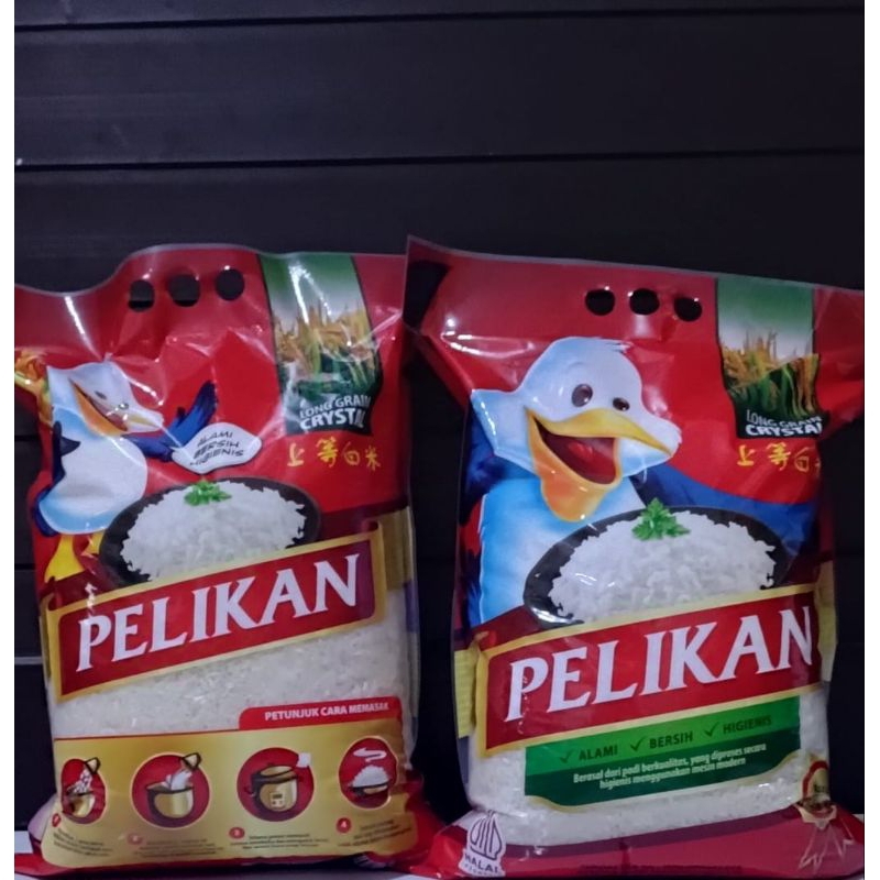 

Pelikan 5kg beras premium enak