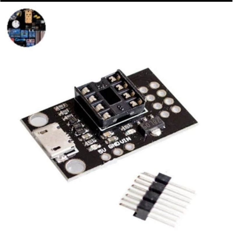 board mcu programming attiny ATtiny13A ATtiny25 ATtiny45 Attiny85