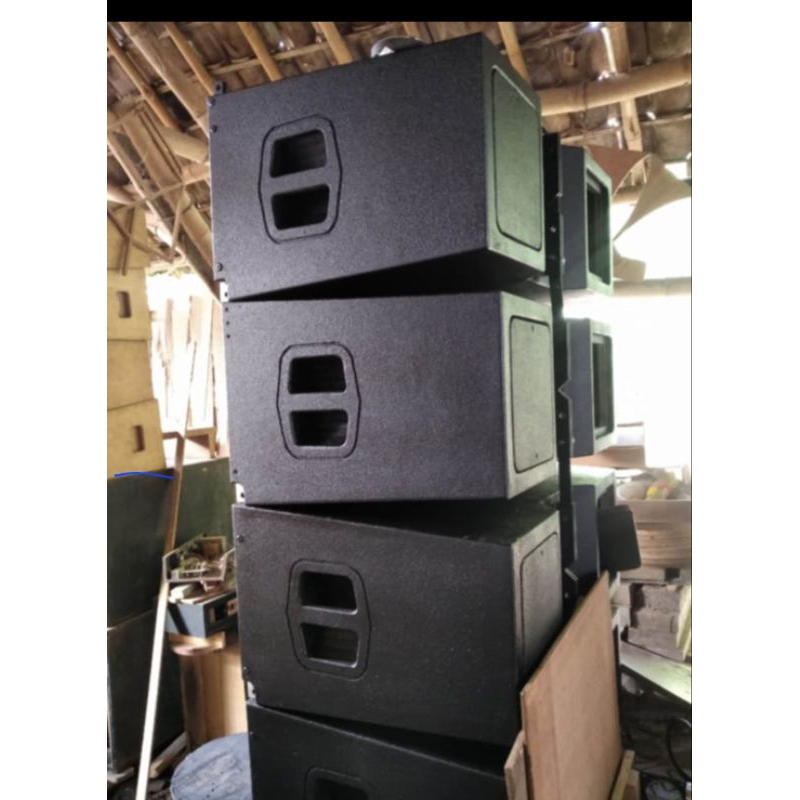 Box line array 12inc dobel 212 plus horn twiter.. harga  2 box