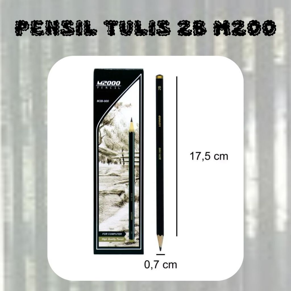 

Pensil Tulis Hijau 2B M200 Harga 1pack 12pcs