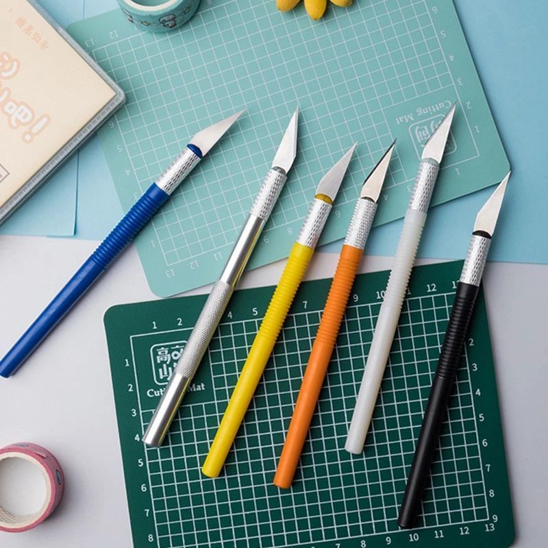 

Pisau ukir seni hobby crafting art knife PISAU BEDAH PISAU SURGICAL BLADE SCALPEL LANSET BISTURI Mini / Cutter Lipat