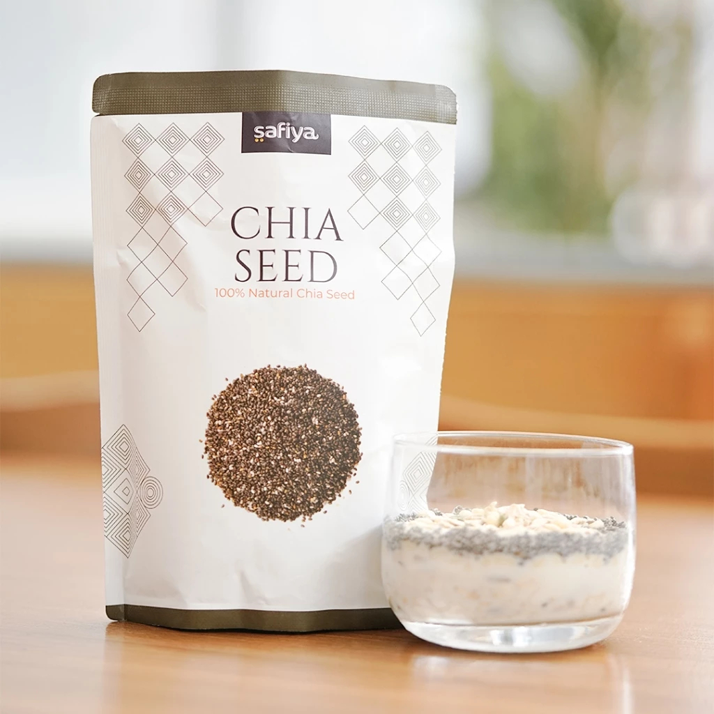 

Safiya - Chiaseed 1 KG Premium Organik Chia Seed Premium Nature Life Original