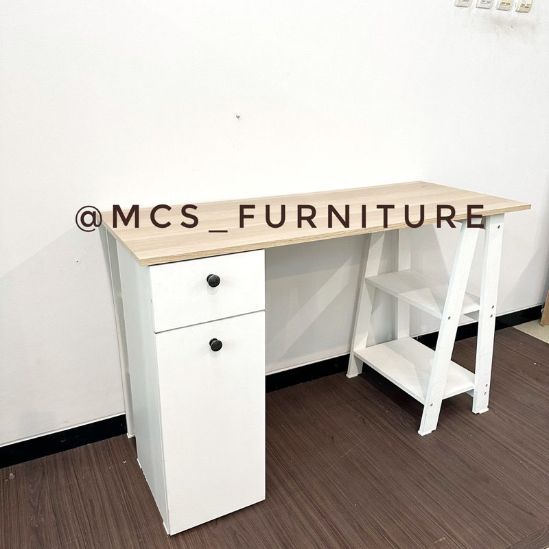 Meja Belajar Kantor Kerja Pinterest Mebel Furniture Semarang